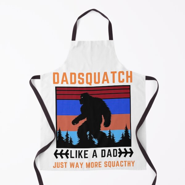 Item preview, Dadsquatch: Digital Artwork with Playful Sasquatch Silhouette and Whimsical Text designed and sold by Biskit222.
