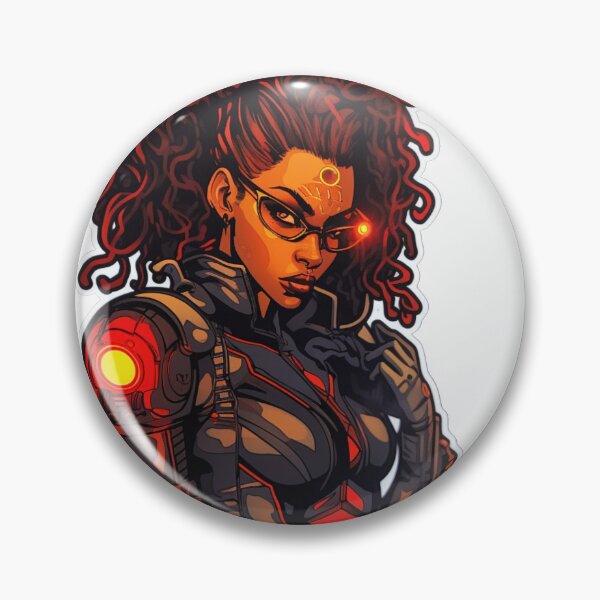 Item preview, Chica cyberpunk designed and sold by TellezStickers.