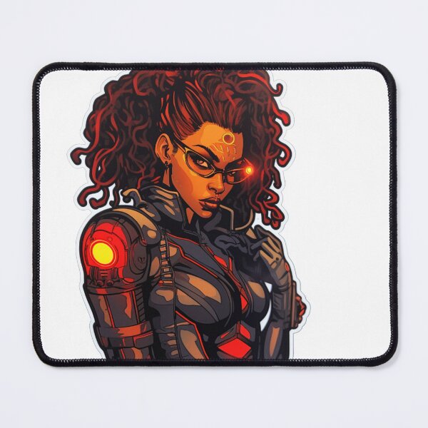 Item preview, Cyberpunk Girl designed and sold by TellezStickers.