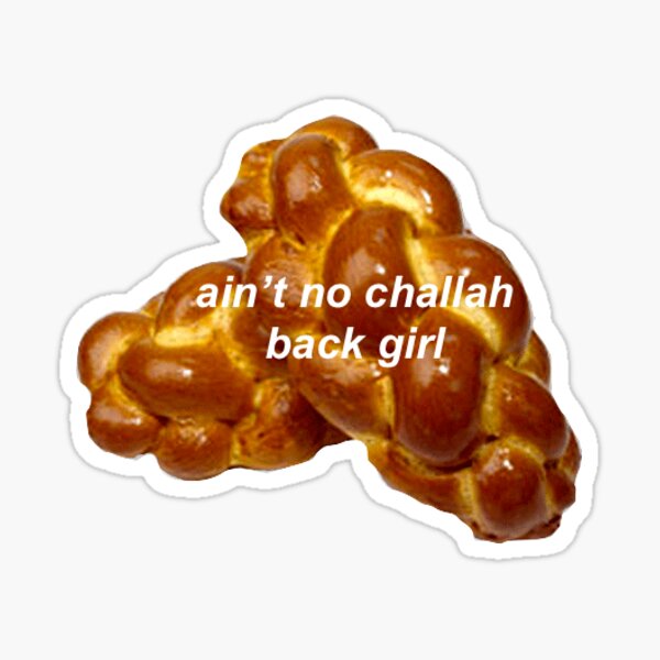 challah back girl Sticker