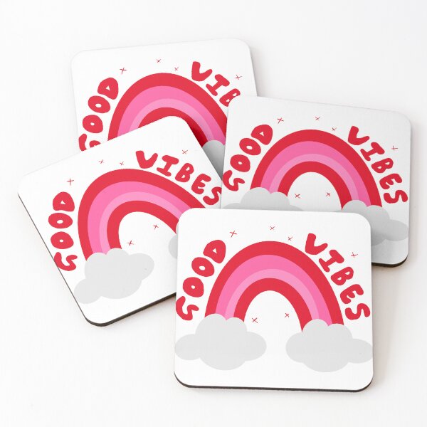 Item preview, RAINBOW GOOD VIBES designed and sold by roofrias.