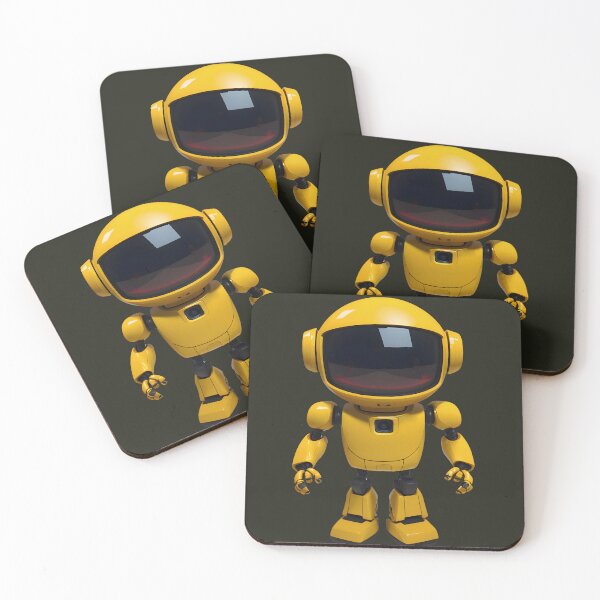 Item preview, Yellow Robot Astronaut: Exploring Space with Style designed and sold by Mementium.