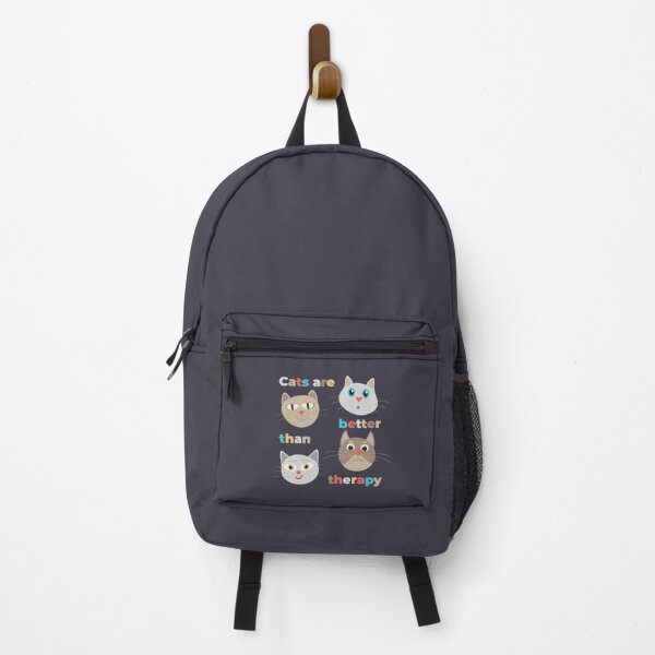 Item preview, Cats are better than therapy and cute cats designed and sold by Doodlines.