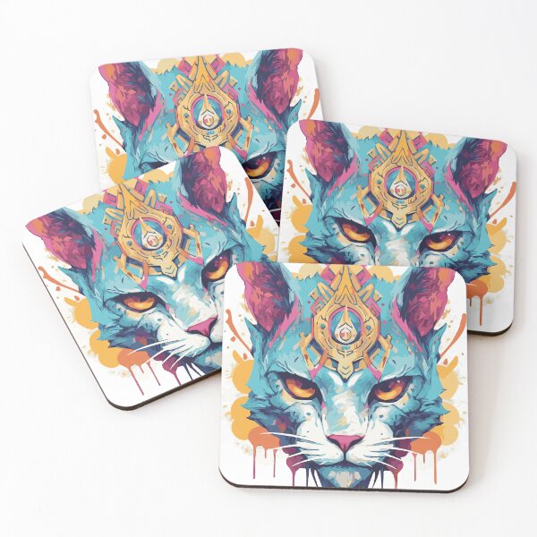Item preview, Mystic Gaze: The Enigmatic Tabaxi's Arcane Connection! designed and sold by calharborne.
