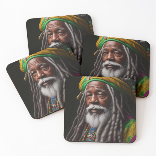 Item preview, Rastafari elder male 3 designed and sold by Rothnaric.