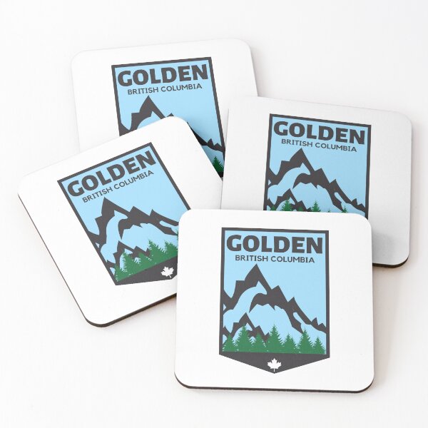 Item preview, Golden British Columbia Canada Vintage designed and sold by Travelers Verse.