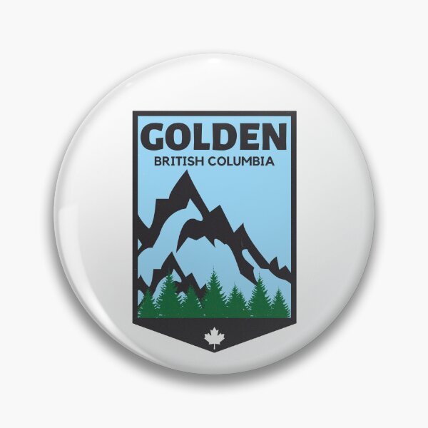 Item preview, Golden British Columbia Canada Vintage designed and sold by Travelers Verse.