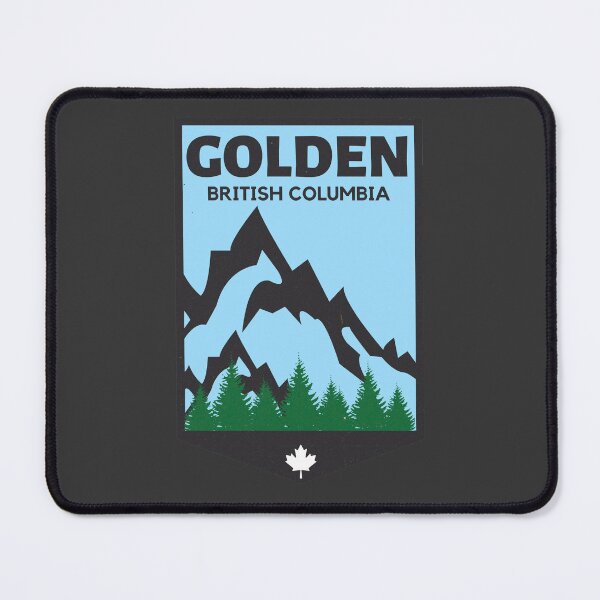 Item preview, Golden British Columbia Canada Vintage designed and sold by Travelers Verse.