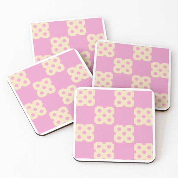 Item preview, Minimal Pattern Pink Square Texture Kawaii Simple Design designed and sold by PodiShawna.