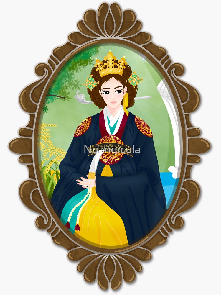 "Empress" Sticker for Sale by Nyangicula Redbubble