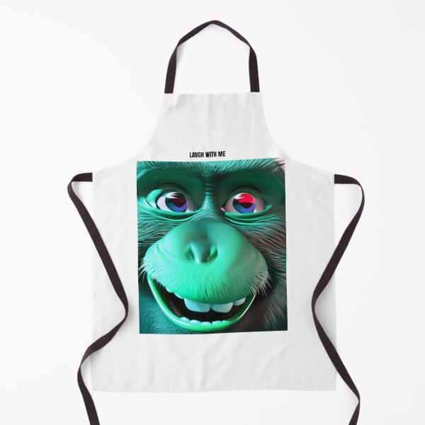 Item preview, Grinning gorilla in green designed and sold by mywhimsicalworld7.