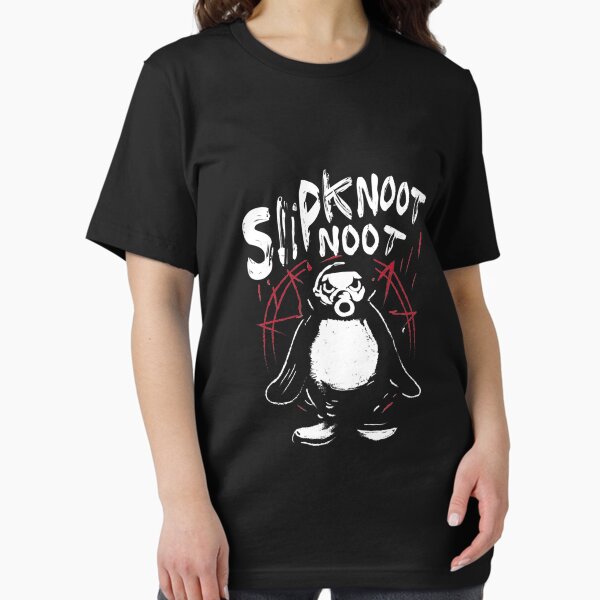 Vista previa del artículo con la obra «pingüinos slipknoot noot», diseñado y vendido por CheserSmith.