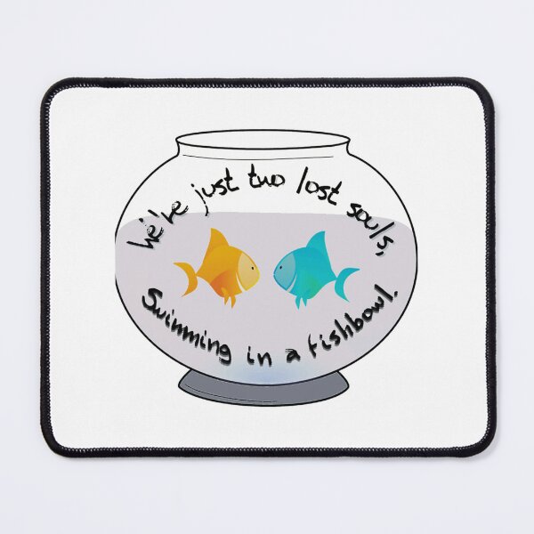 Item preview, Two Lost Souls in a Fishbowl - Pink Floyd Design designed and sold by MaudWebe.