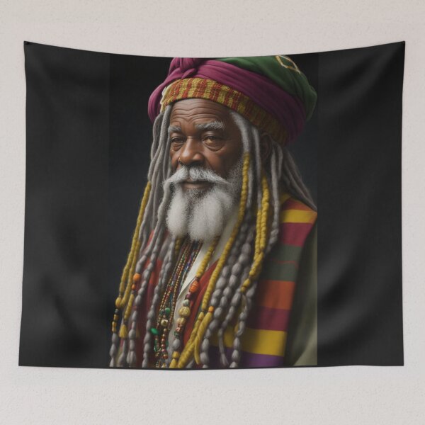 Item preview, Rastafari elder male 4 designed and sold by Rothnaric.
