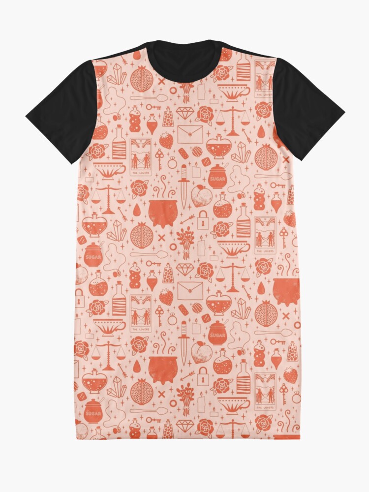 Alternate view of Love Potion: Valentine Graphic T-Shirt Dress