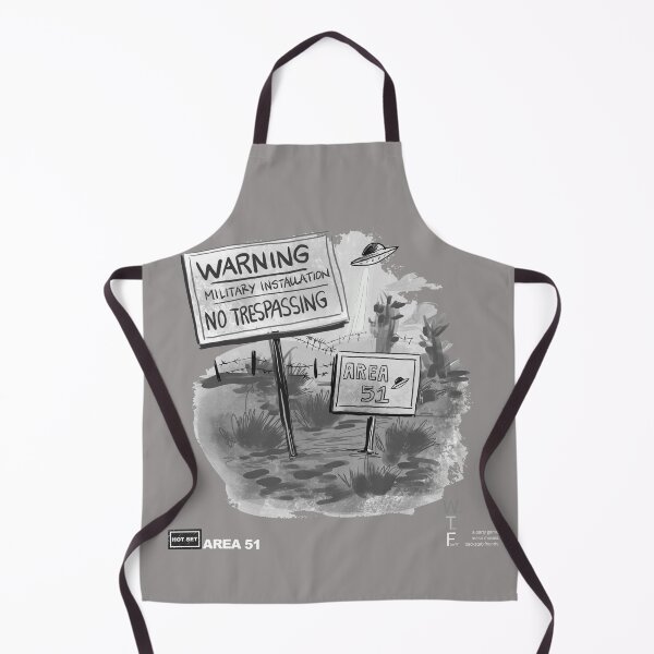 Item preview, Area 51. No Trespassing! designed and sold by LethalChicken.