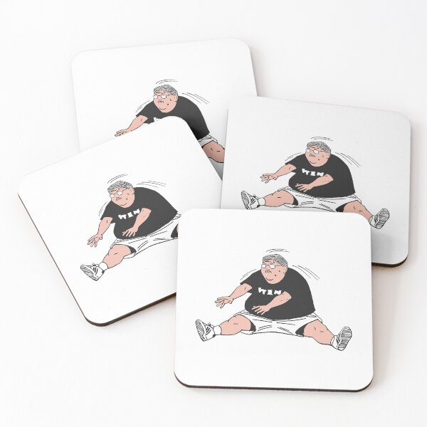 Item preview, (Slam Dunk) Anzai Sensei Warming Up designed and sold by RoundHillStudio.