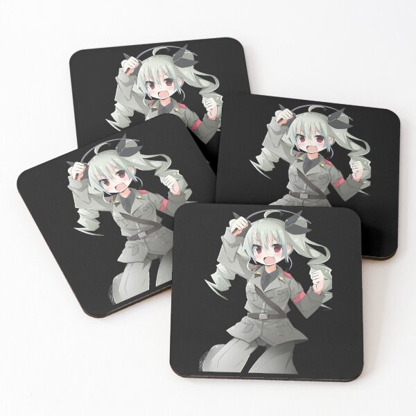 Item preview, Anchovy Girls und Panzer Anime Girl Fanart designed and sold by RoundHillStudio.