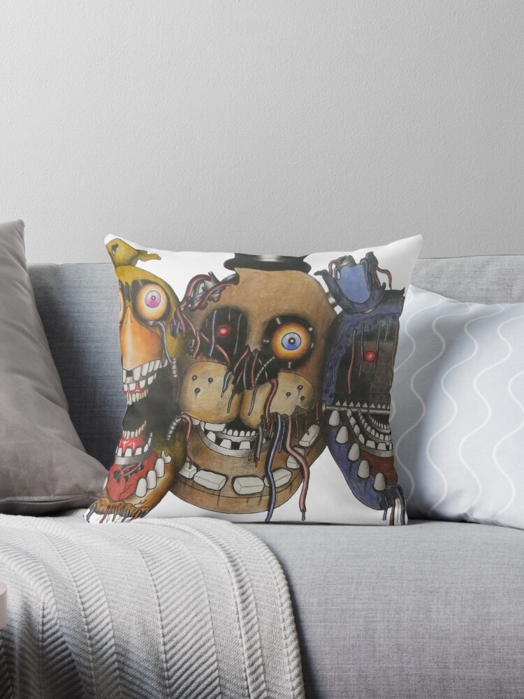 Five Nights at Freddy's Custom Withered Animatronics Poster for