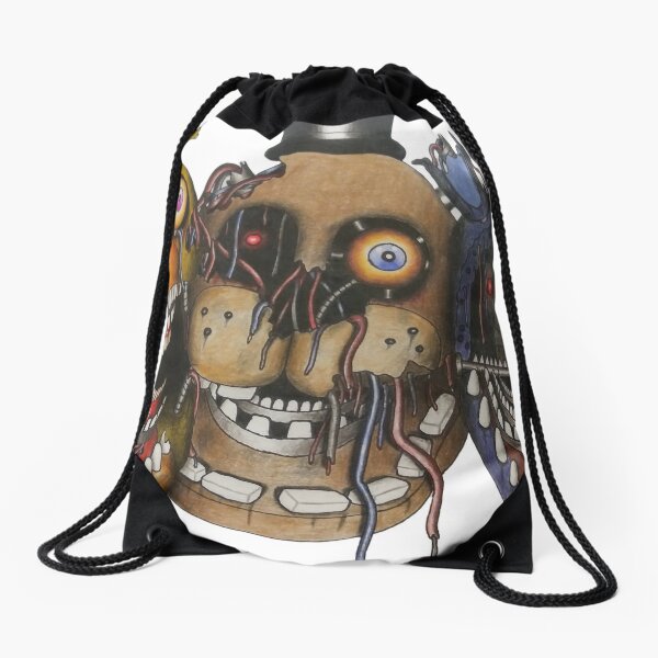 FNAF 4 Nightmare Animatronics Drawstring Bag for Sale by