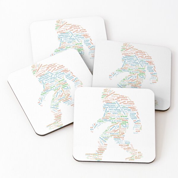 Item preview, Dadsquatch Delight: Word Cloud Artwork Shaped as Sasquatch, Celebrating the Playful Spirit of Dads designed and sold by Biskit222.