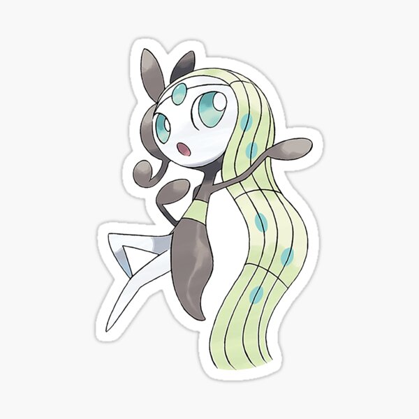 Pokemon - Aromantic Pride Meloetta Sticker