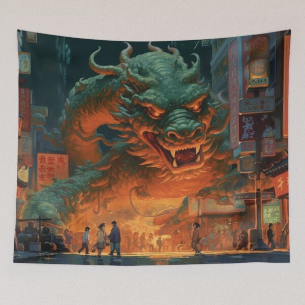 Item preview, Down in Dragon Town designed and sold by RiverstepStudio.