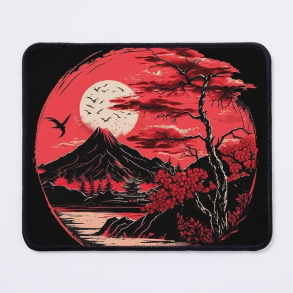 Item preview, "Harmony in Sakura: Captivating Japanese Landscapes on Redbubble" designed and sold by DesignHeaven24.