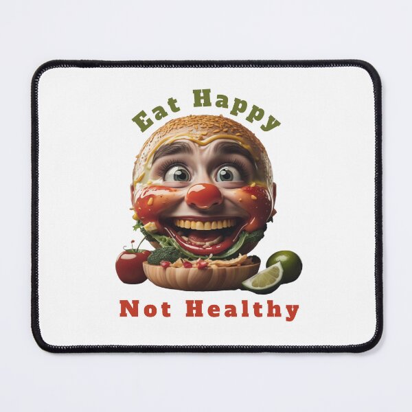 Item preview, Revolutionize Your Relationship with Food: Embrace 'Eat Happy Not Healthy' Lifestyle designed and sold by gallofoto.