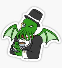 Gentlemanly Cthulhu Sticker