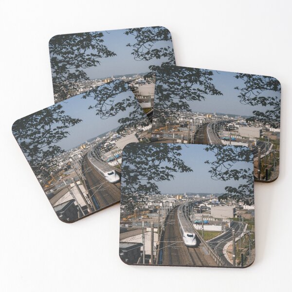 Item preview, Japanese Shinkansen Bullet Train Travelling at Top Speed  designed and sold by JonesyDave.