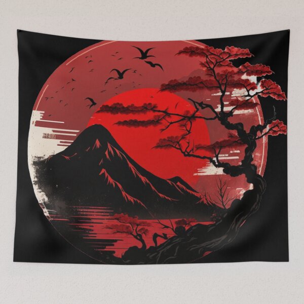 Item preview,  "Harmony in Sakura: Captivating Japanese Landscapes on Redbubble" designed and sold by DesignHeaven24.