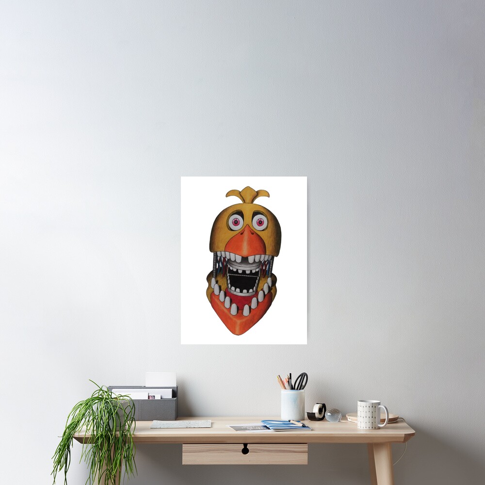 Five Nights At Freddy's Withered Chica Poster for Sale by HappyTreeX1