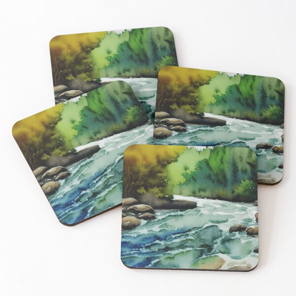 Item preview, Beautiful River  designed and sold by Tsveti Dinkova.