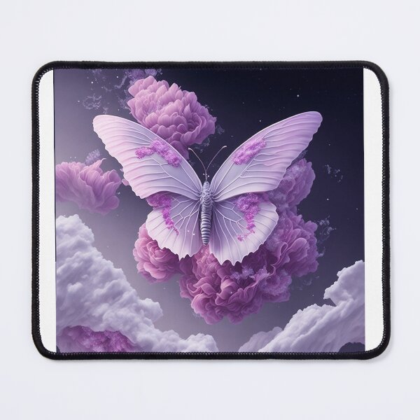 Item preview, Butterfly in a pinky cloud designed and sold by Saneedesign.