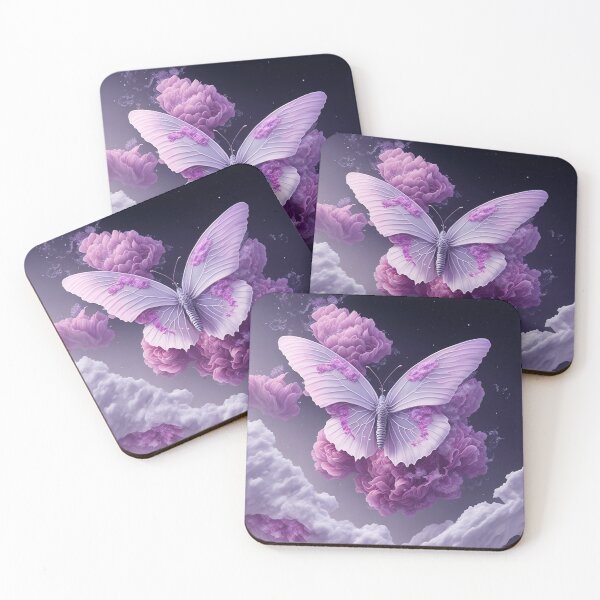 Item preview, Butterfly in a pinky cloud designed and sold by Saneedesign.