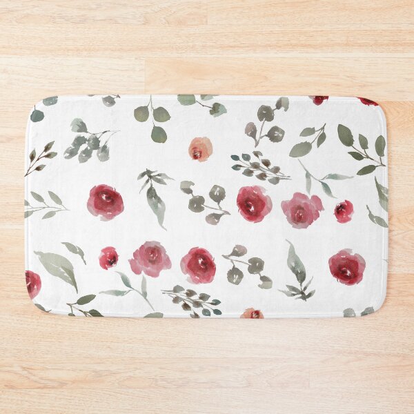 Item preview, Watercolor-painted red roses designed and sold by IftinDesigns.