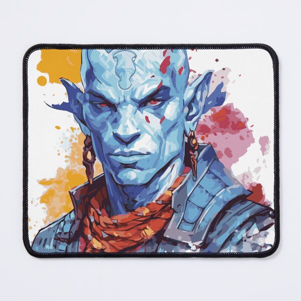 Item preview, Galeborn Hero: The Bold Blue-skinned Air Genasi's Quest! designed and sold by calharborne.