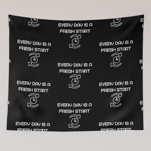 Item preview, every day is a fresh start, Live & life, New day designed and sold by Mirwais Roshan.