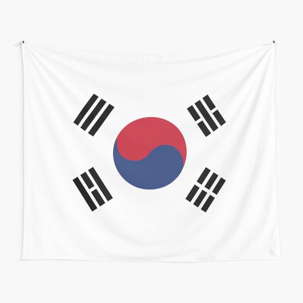South Korea Tapestry