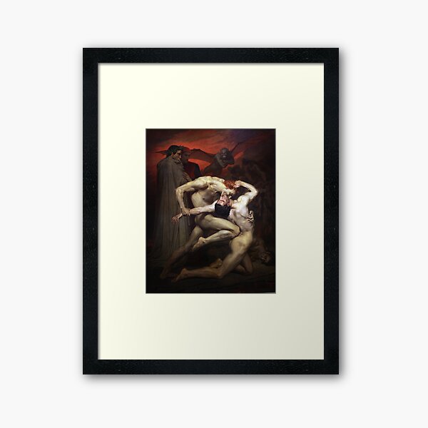 Item preview, Dante and Virgil William Bouguereau designed and sold by ljb5440.