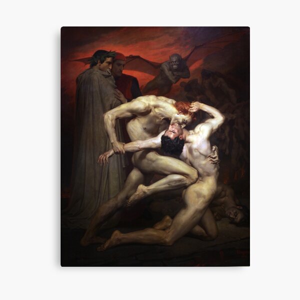 Item preview, Dante and Virgil William Bouguereau designed and sold by ljb5440.