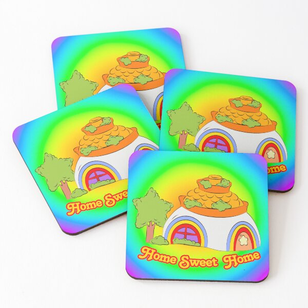 Artikelvorschau, Zuhause, süßes Zuhause, Regenbogen entworfen und verkauft von GemimaRosaArt.