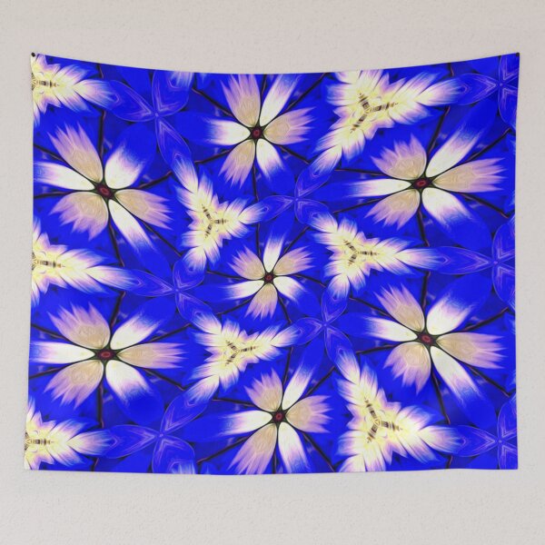 Item preview, Cute Blue Floral Pattern designed and sold by Patternflower.