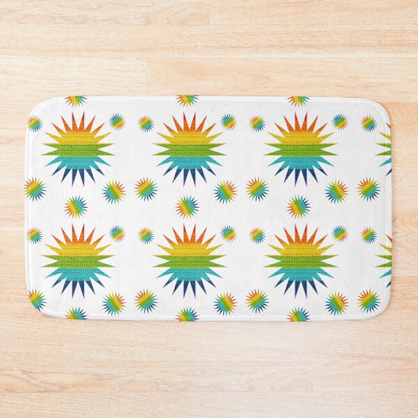 Item preview, Colorful star circle rainbow designed and sold by Sasidenidesign.