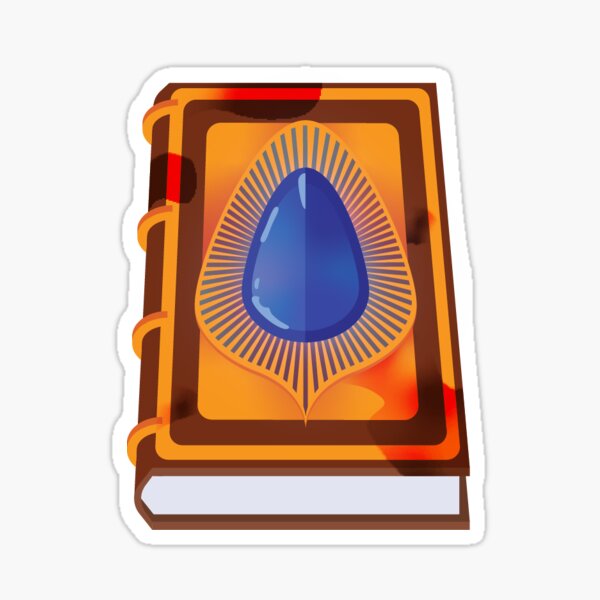 Item preview, Le grimoire de Saphir (logo livre) designed and sold by Adleiz.