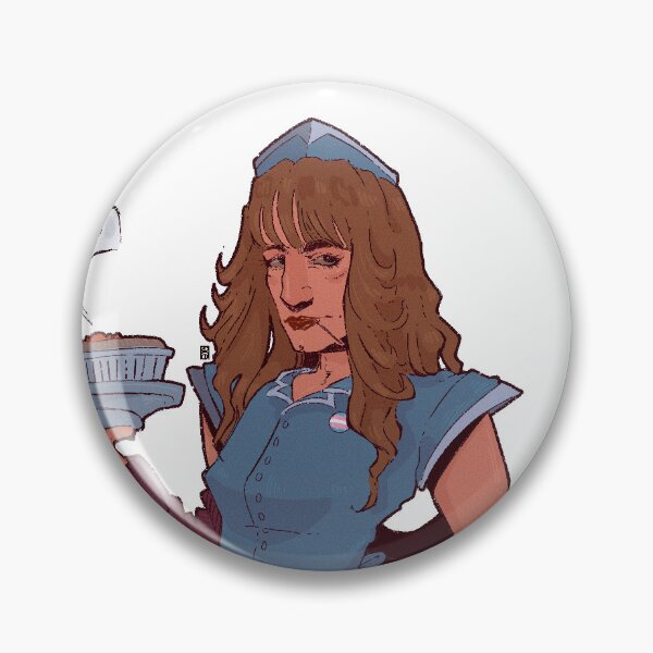 Item preview, Twin Peaks- Denise Bryson diner uniform design designed and sold by Pile0junk.