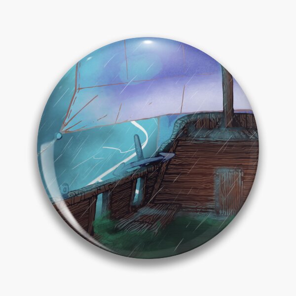 Item preview, ship in storm designed and sold by Adleiz.