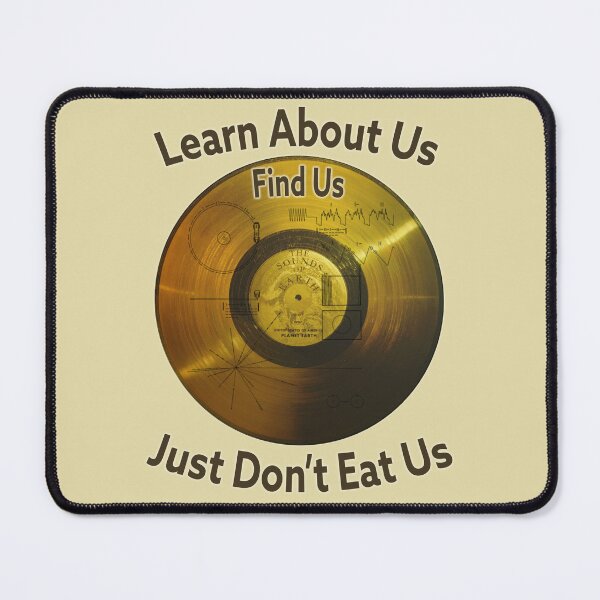 Item preview, Voyager Gold Record - Don't Eat Us designed and sold by Fanarchist.