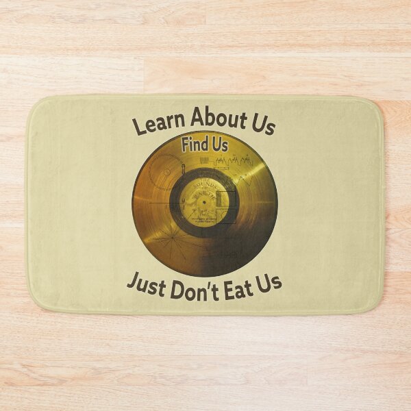 Item preview, Voyager Gold Record - Don't Eat Us designed and sold by Fanarchist.